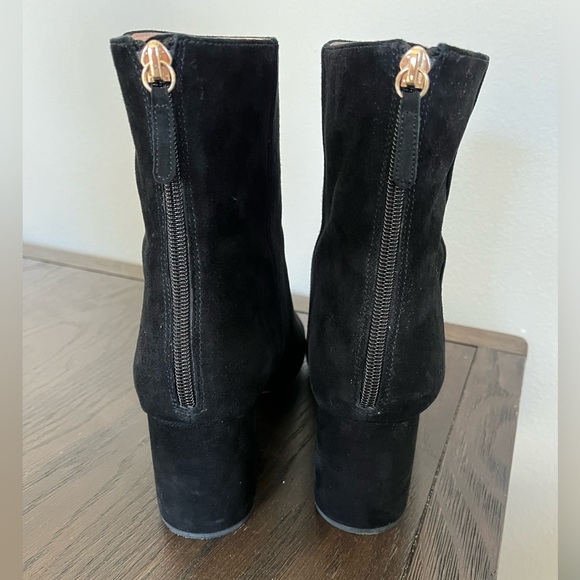 J. Crew Sadie black suede ankle boots - Size 10.5 - Picture 4 of 9
